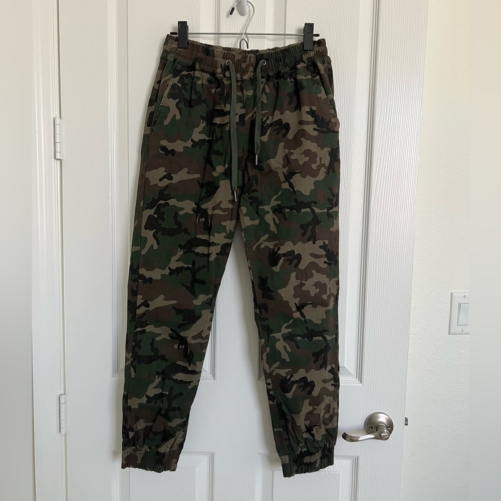 Blue Rain Camo Pants